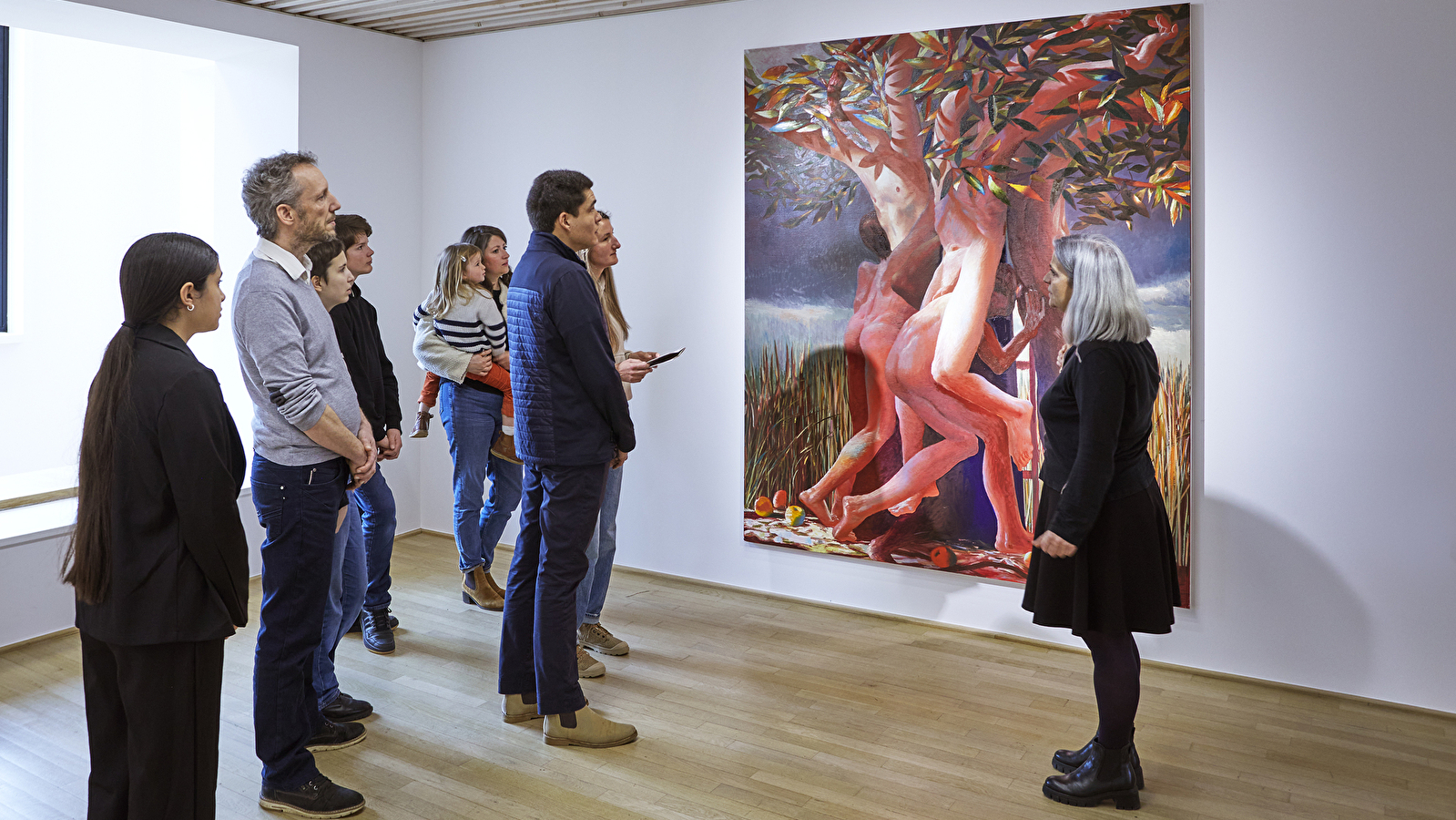 Musée de l'Abbaye - Visite guidée - Laurent Proux ' L'arbre et la machine ' - JEP