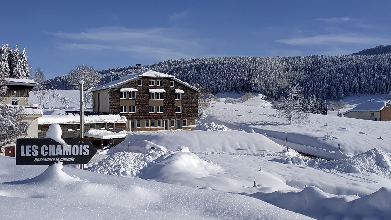 Les Chamois - Appartements en plein cœur du parc naturel
