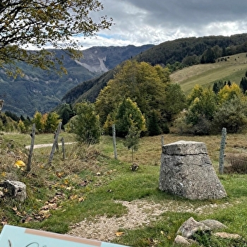 La Borne au Lion, Crêt de Chalam - LA PESSE