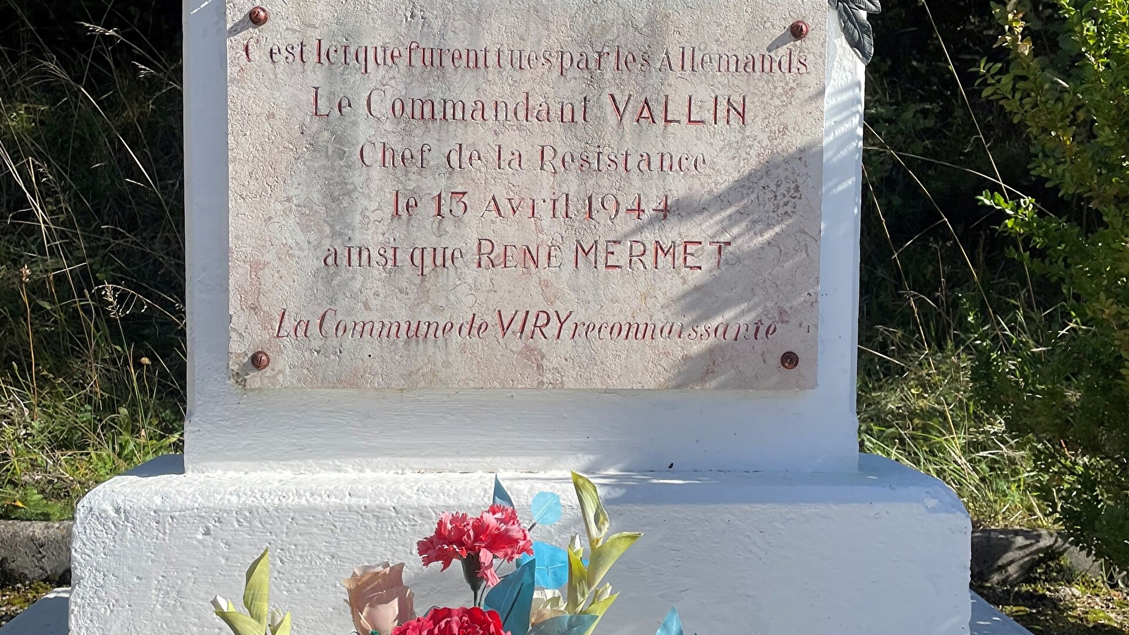 Stèle commandant Valin